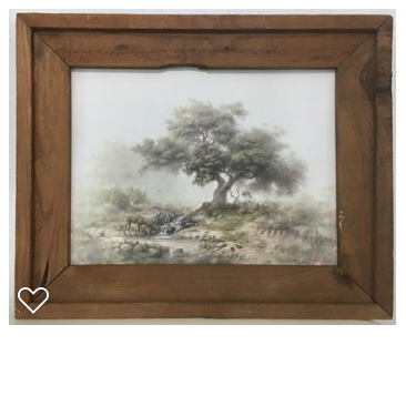 rustic frame