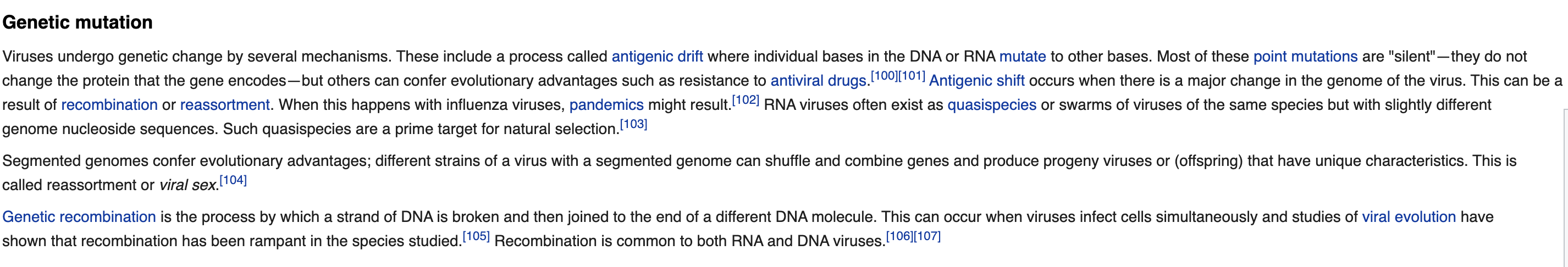 Viruses Mutate